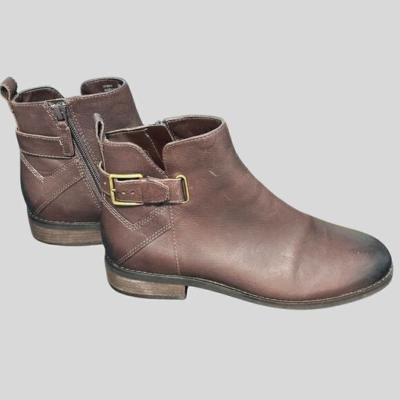 Cole Haan Women's Hollyn Bootie‎ Ankle Boot Size 6 B Leather - Picture 1 of 7